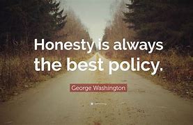 honesty is the best policy